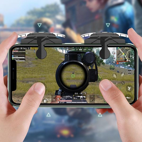 2pcs s02 game controller gamepad lightweight playing portable pubg mobile trigger elements for cell phone controllers & joysticks
2pcs s02 game controller gamepad lightweight playing portable pubg mobile trigger elements for cell phone controllers & joysticks
