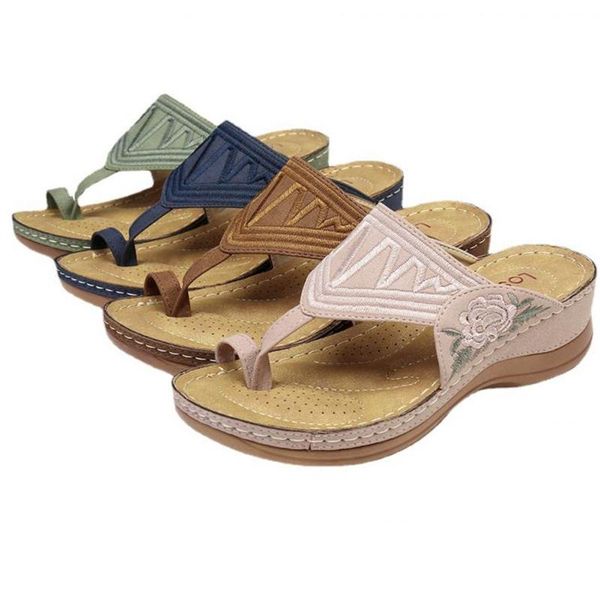sandals 2021 summer ladies large size round head set toe flower mid-heel casual women's wedge heel slippers, Black
sandals 2021 summer ladies large size round head set toe flower mid-heel casual women's wedge heel slippers, Black