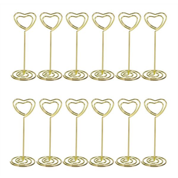 party decoration 12 pcs golden heart shape po holder stands table number holders place paper menu clips for weddings
party decoration 12 pcs golden heart shape po holder stands table number holders place paper menu clips for weddings