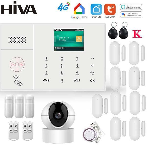alarm systems hiva 4g 3g gsm wifi security system for home tuya smart life app control burglar kit work with alexa
alarm systems hiva 4g 3g gsm wifi security system for home tuya smart life app control burglar kit work with alexa