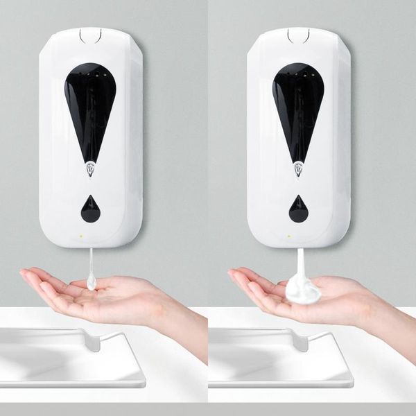 liquid soap dispenser 1200ml automatic sensor with intelligent infrared temperature measurement,wall-mounted machine
liquid soap dispenser 1200ml automatic sensor with intelligent infrared temperature measurement,wall-mounted machine