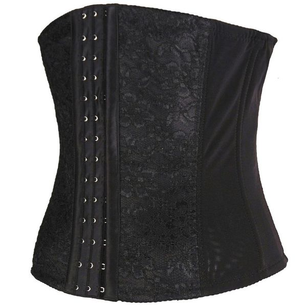 dress size xl-6xl lace corsets boned steel bustiers underbust upper waist corset, Black;gray
dress size xl-6xl lace corsets boned steel bustiers underbust upper waist corset, Black;gray