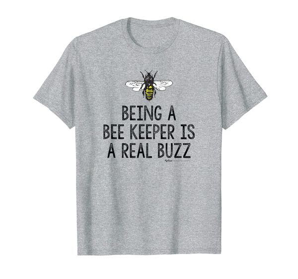 vintage honey being a bee keeper is a real buzz beekeeping t-shirt, White;black
vintage honey being a bee keeper is a real buzz beekeeping t-shirt, White;black