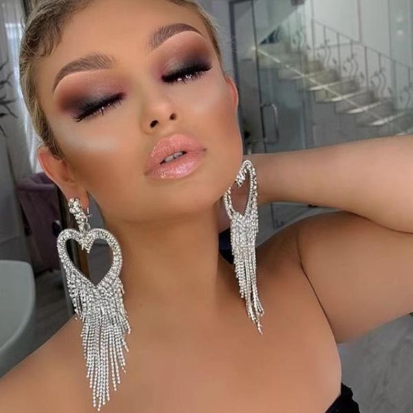 dangle & chandelier boutique shiny rhinestone drills tassel earrings for women jewelry fashion ladys' evening statement accessories, Silver
dangle & chandelier boutique shiny rhinestone drills tassel earrings for women jewelry fashion ladys' evening statement accessories, Silver