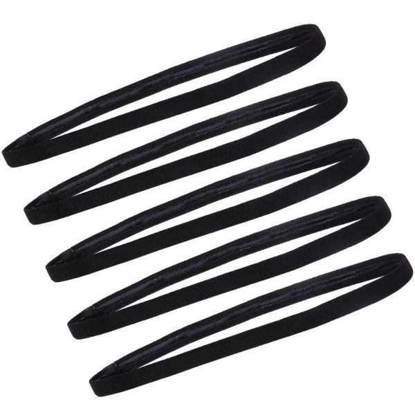 sweatband 5pcs plain elastics long headband sport headbands for and men, Yellow;black
sweatband 5pcs plain elastics long headband sport headbands for and men, Yellow;black