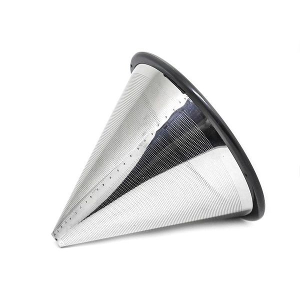 coffee filters stainless steel pour over filter reusable paperless cone dripper for maker fq-ing
coffee filters stainless steel pour over filter reusable paperless cone dripper for maker fq-ing