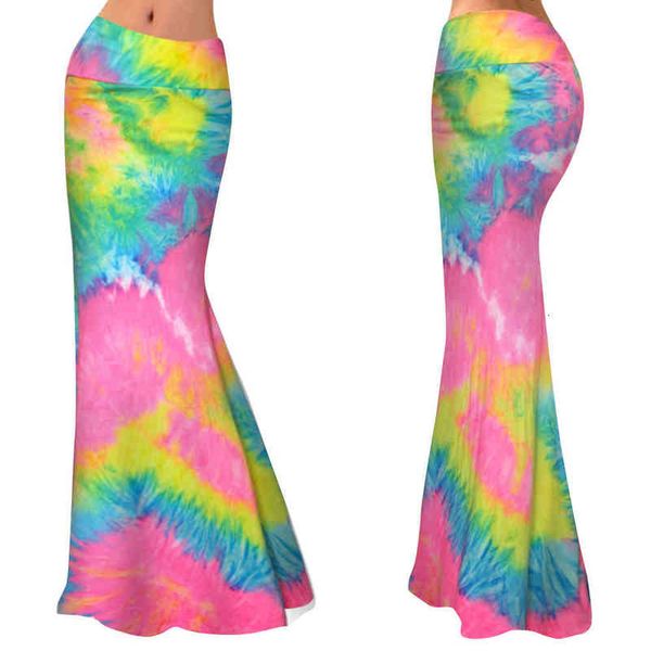skirts autumn high waist elastic rainbow tie dyed printed hip wrap skirt fishtail skirt, Black
skirts autumn high waist elastic rainbow tie dyed printed hip wrap skirt fishtail skirt, Black