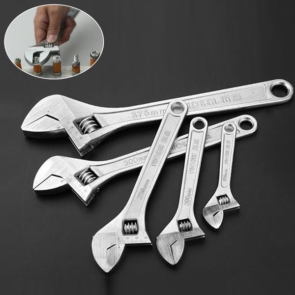 hand tools adjustable wrench 6" 8" 10" 12" 15" enlarge open monkey multifunction spanner universal pipe repair
hand tools adjustable wrench 6" 8" 10" 12" 15" enlarge open monkey multifunction spanner universal pipe repair