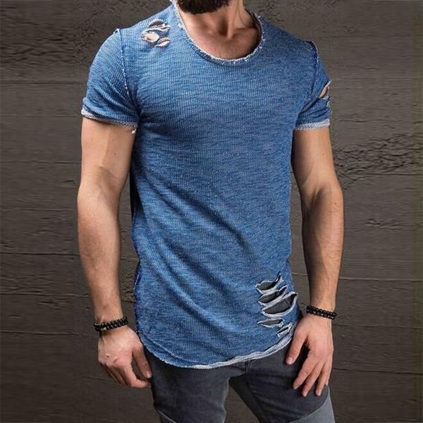 men's t-shirts summer hipster ripped men t-shirt short sleeve o-neck slim casual tees for solid color pullover fashion streetwear bluas, White;black
men's t-shirts summer hipster ripped men t-shirt short sleeve o-neck slim casual tees for solid color pullover fashion streetwear bluas, White;black
