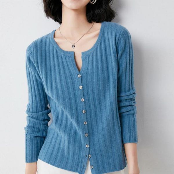 women's knits & tees korean autumn knitted cardigan jacket sweater slim slimming long-sleeved thin single-breasted, White
women's knits & tees korean autumn knitted cardigan jacket sweater slim slimming long-sleeved thin single-breasted, White
