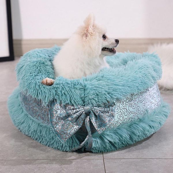 kennels & pens luxury bow fluffy round cat beds soft long plush pet dog bed for dogs basket cushion house animals sleeping sofa mat
kennels & pens luxury bow fluffy round cat beds soft long plush pet dog bed for dogs basket cushion house animals sleeping sofa mat