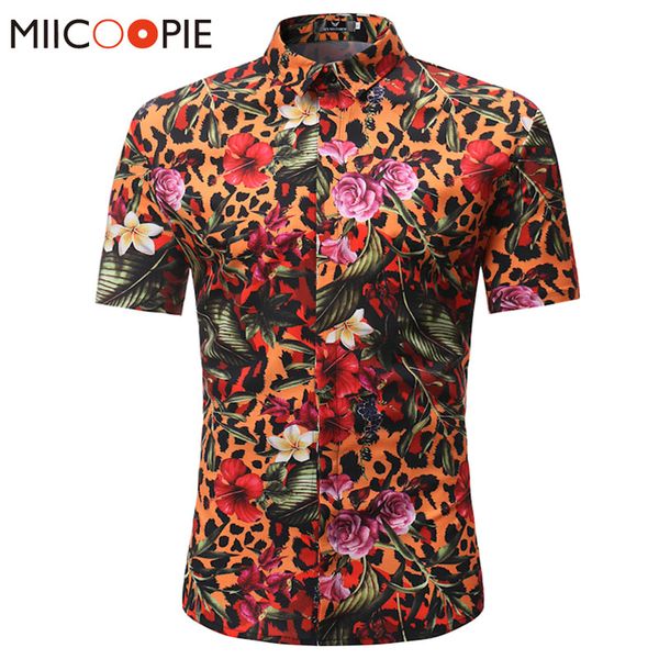 fashion mens short sleeve beach hawaiian shirt summer casual floral leopard printed shirts mens summer brand clothing, White;black
fashion mens short sleeve beach hawaiian shirt summer casual floral leopard printed shirts mens summer brand clothing, White;black