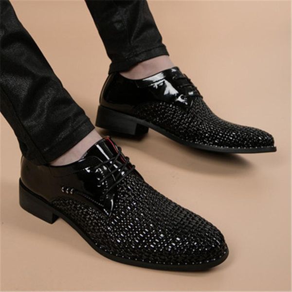 dress shoes summer men cutout leather british style pointed toe breathable comfortable male flats 02c, Black
dress shoes summer men cutout leather british style pointed toe breathable comfortable male flats 02c, Black