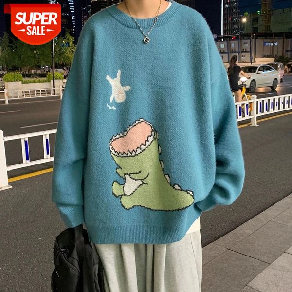 2020 winter men's loose dinosaur printing coats long sleeve wool sweaters keep warm cashmere pullover 3 color knitting -2xl #wk0g, White;black
2020 winter men's loose dinosaur printing coats long sleeve wool sweaters keep warm cashmere pullover 3 color knitting -2xl #wk0g, White;black