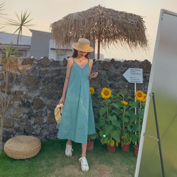 dress woman summer 2021 sleeveless vest lining dresses v neck spaghetti strap boho bohemian vestidos 5396 casual, Black;gray
dress woman summer 2021 sleeveless vest lining dresses v neck spaghetti strap boho bohemian vestidos 5396 casual, Black;gray