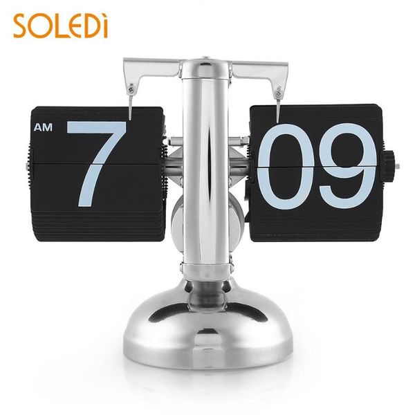 desk & table clocks retro quartz flip clock gear auto single matel stand modern home decor internal operated
desk & table clocks retro quartz flip clock gear auto single matel stand modern home decor internal operated