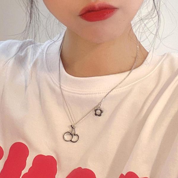 pendant necklaces u-magical temperament asymmetry cherry flower necklace for women hiphop silver color metal hollow chain jewelry
pendant necklaces u-magical temperament asymmetry cherry flower necklace for women hiphop silver color metal hollow chain jewelry