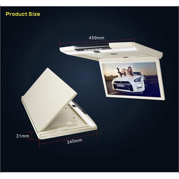 car video cemicen 17.3 inch tft led ceiling monitor flip down roof mount hd 1080p ir/fm/usb/sd/hdmi/built-in/speaker/microphone
car video cemicen 17.3 inch tft led ceiling monitor flip down roof mount hd 1080p ir/fm/usb/sd/hdmi/built-in/speaker/microphone