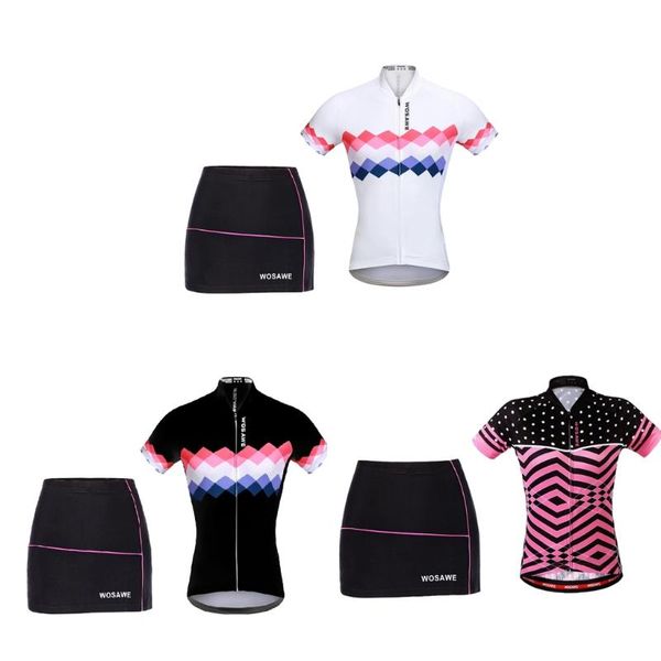racing sets women sport cycling bike short sleeve shorts skirt mini athletic, Black;blue
racing sets women sport cycling bike short sleeve shorts skirt mini athletic, Black;blue