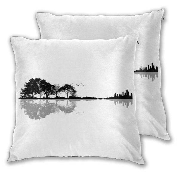 pillow case cushion cover nature guitar decorative home decor sofa throw pillows cushion/decorative