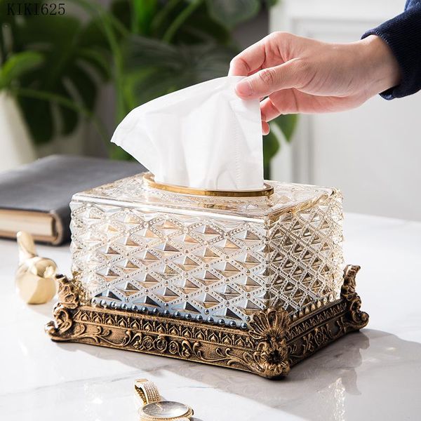 tissue boxes & napkins american crystal glass box dressing table bedroom decoration retro removable storage container home
tissue boxes & napkins american crystal glass box dressing table bedroom decoration retro removable storage container home