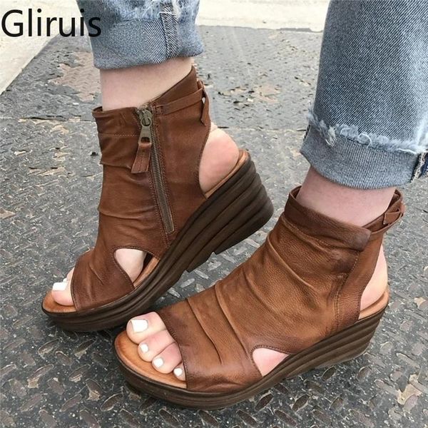 sandals women's shoes casual fashion 2021 high-increased slope heel soft leather thick bottom fish mouth size 43, Black
sandals women's shoes casual fashion 2021 high-increased slope heel soft leather thick bottom fish mouth size 43, Black