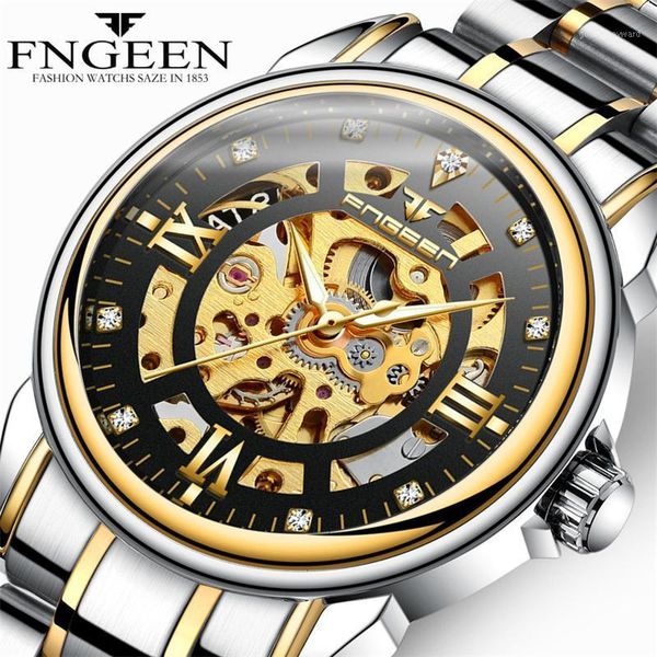 automatic mechanical watch men's skeleton watches luminous male clcok self-wind wrist wristwatches, Slivery;brown
automatic mechanical watch men's skeleton watches luminous male clcok self-wind wrist wristwatches, Slivery;brown