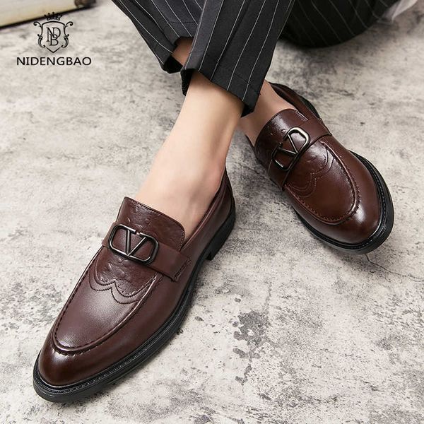 nidengbao men dress shoes elegant oxford shoes male brogues business wedding dress formal pu leather shoes metal decoration 210619, Black
nidengbao men dress shoes elegant oxford shoes male brogues business wedding dress formal pu leather shoes metal decoration 210619, Black