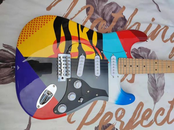 six string st electric guitar, our shop can customize any style of electric guitar and bass guitar
six string st electric guitar, our shop can customize any style of electric guitar and bass guitar