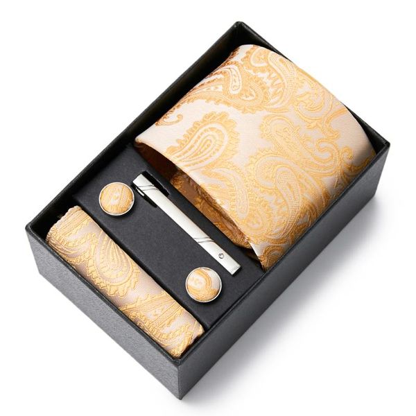 bow ties 7.5 cm width gold silk men tie hanky cufflinks clip set business formal wedding group party necktie, Black;gray
bow ties 7.5 cm width gold silk men tie hanky cufflinks clip set business formal wedding group party necktie, Black;gray