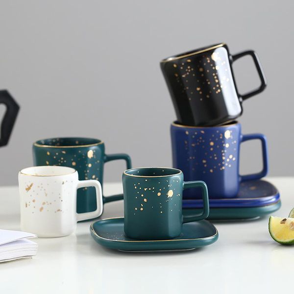 cups & saucers ceramic gold dots espresso coffee and nordic kitchen office tableware retro porcelain cup with saucer
cups & saucers ceramic gold dots espresso coffee and nordic kitchen office tableware retro porcelain cup with saucer