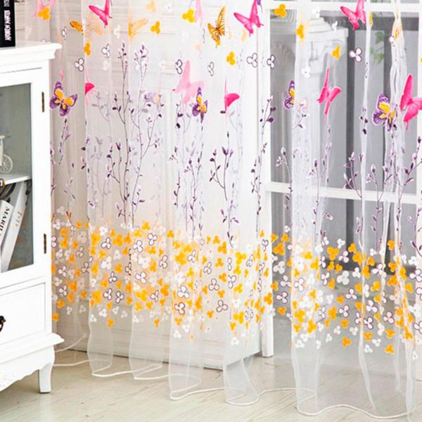 curtain & drapes 100cm*200cm sheer drape panel stain fabric valances big butterfly embroidered tulle door window screening home decor
curtain & drapes 100cm*200cm sheer drape panel stain fabric valances big butterfly embroidered tulle door window screening home decor