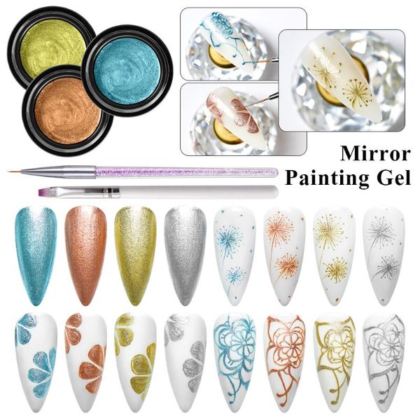 nail art kits meet across metallic mirror painting gel polish gold silver liner drawing uv led lamp soak off semi permanent lacquer
nail art kits meet across metallic mirror painting gel polish gold silver liner drawing uv led lamp soak off semi permanent lacquer