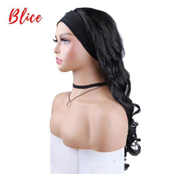 synthetic wigs blice 22inch long natural wave headband hair for african american women kanekalon daily full curly wig, Black
synthetic wigs blice 22inch long natural wave headband hair for african american women kanekalon daily full curly wig, Black