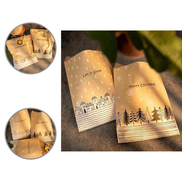 gift wrap 1 set bag food grade practical retro kraft paper candy bags for household
gift wrap 1 set bag food grade practical retro kraft paper candy bags for household