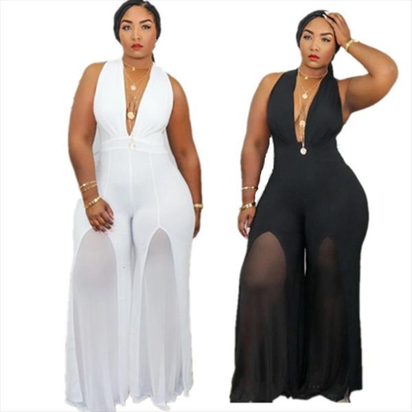 summer vneck sleeveless womens jumpsuit high waist office plus size chiffon dropshipping wholesale, Black;white
summer vneck sleeveless womens jumpsuit high waist office plus size chiffon dropshipping wholesale, Black;white