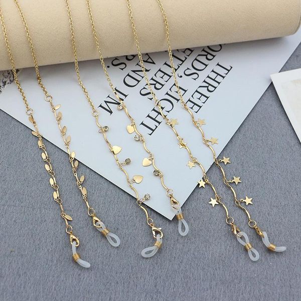 sunglasses frames gold tassel glasses chain women men eyeglass cord star pendent retainer holder eyewear lanyard neck strap rope, Silver
sunglasses frames gold tassel glasses chain women men eyeglass cord star pendent retainer holder eyewear lanyard neck strap rope, Silver