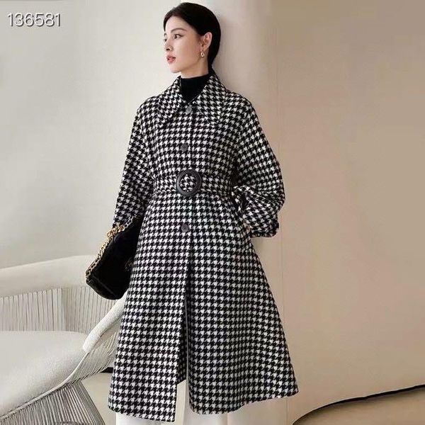 women's wool & blends sk489 fashion women coats jackets 2021 runway luxury european design party style clothing, Black
women's wool & blends sk489 fashion women coats jackets 2021 runway luxury european design party style clothing, Black