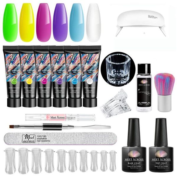 nail art kits meet across 17pcs extension gel set manicure kit with uv led lamp quick builder extend forms tips tools
nail art kits meet across 17pcs extension gel set manicure kit with uv led lamp quick builder extend forms tips tools