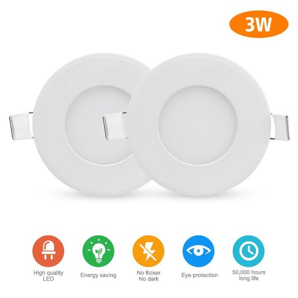 panel light ultra thin ceiling recessed downlight 3w round led spot ac220-265v indoor 2pcs lights
panel light ultra thin ceiling recessed downlight 3w round led spot ac220-265v indoor 2pcs lights