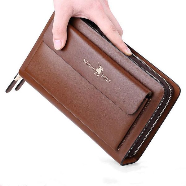 wallets williampolo brand fashion mens clutch wallet luxury men organizer pl162, Red;black
wallets williampolo brand fashion mens clutch wallet luxury men organizer pl162, Red;black