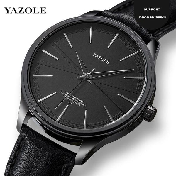 wristwatches yazole men's watches simple leather strap quartz wristwatch for man fashion waterproof male clock erkek kol saati, Slivery;brown
wristwatches yazole men's watches simple leather strap quartz wristwatch for man fashion waterproof male clock erkek kol saati, Slivery;brown