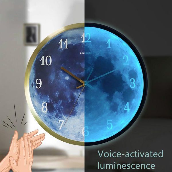 luminous wall clock modern design silent night lights led glowing nordic clocks voice control living room decor large watch
luminous wall clock modern design silent night lights led glowing nordic clocks voice control living room decor large watch