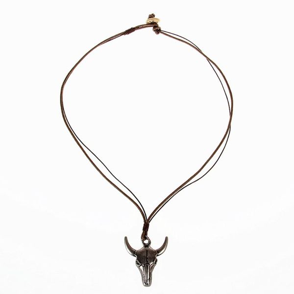pendant necklaces vintage handmade necklace artificial bull head charm western cowboy style for men women, Silver
pendant necklaces vintage handmade necklace artificial bull head charm western cowboy style for men women, Silver