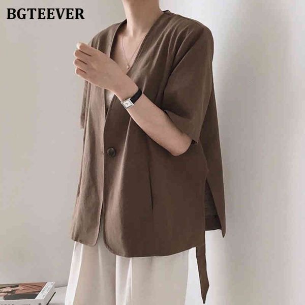 blazers ladies casual solid summer loose single button short sleeve women blazer female v-neck jacket nf9f, White;black
blazers ladies casual solid summer loose single button short sleeve women blazer female v-neck jacket nf9f, White;black