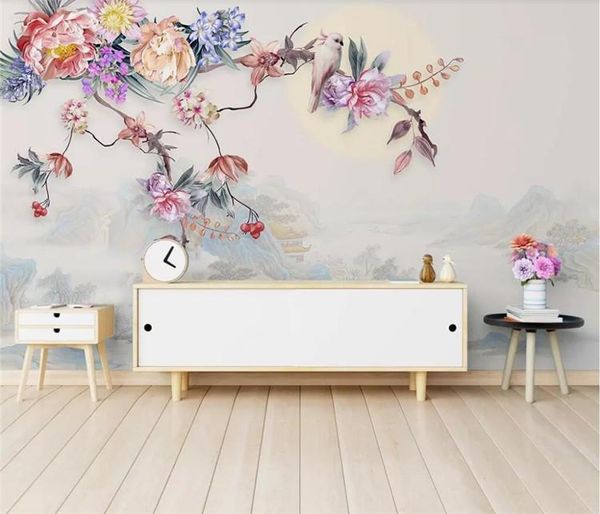 wallpaper mural magnolia hand-painted meticulous flower and bird tv background wall decorative painting 3d wallpapers
wallpaper mural magnolia hand-painted meticulous flower and bird tv background wall decorative painting 3d wallpapers