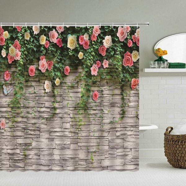 waterproof flowers grass plant rock wall shower curtain for bathroom bath curtains extra long 180*200 cm 3d
waterproof flowers grass plant rock wall shower curtain for bathroom bath curtains extra long 180*200 cm 3d
