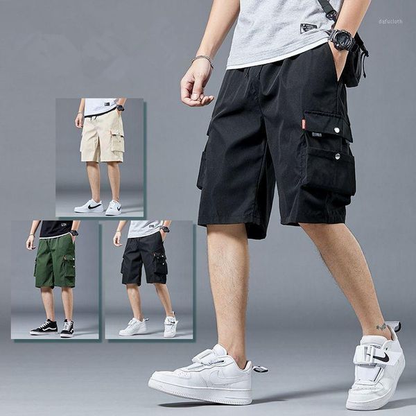 men's shorts hip hop summer men 2021 black ribbons streetwear bermuda man multi-pocket cargo baggy jogger, White;black
men's shorts hip hop summer men 2021 black ribbons streetwear bermuda man multi-pocket cargo baggy jogger, White;black