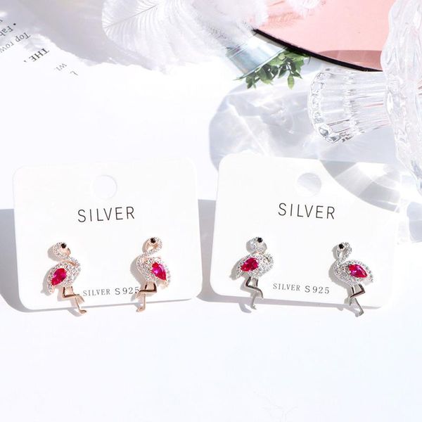 stud miqiao flamingo earrings 2021 women jewelry 925% sterling silver female elegant purple diamond zircon shape chic gift, Golden;silver
stud miqiao flamingo earrings 2021 women jewelry 925% sterling silver female elegant purple diamond zircon shape chic gift, Golden;silver