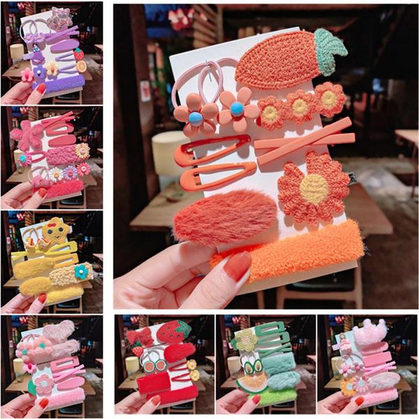 hair accessories 5set/lot kids cute plush flower geometric hairpins sweet headband ornament barrettes clips fashion accessorie, Slivery;white
hair accessories 5set/lot kids cute plush flower geometric hairpins sweet headband ornament barrettes clips fashion accessorie, Slivery;white